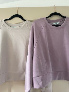 Lot of 2 Large FLX crewnecks- New with tags.